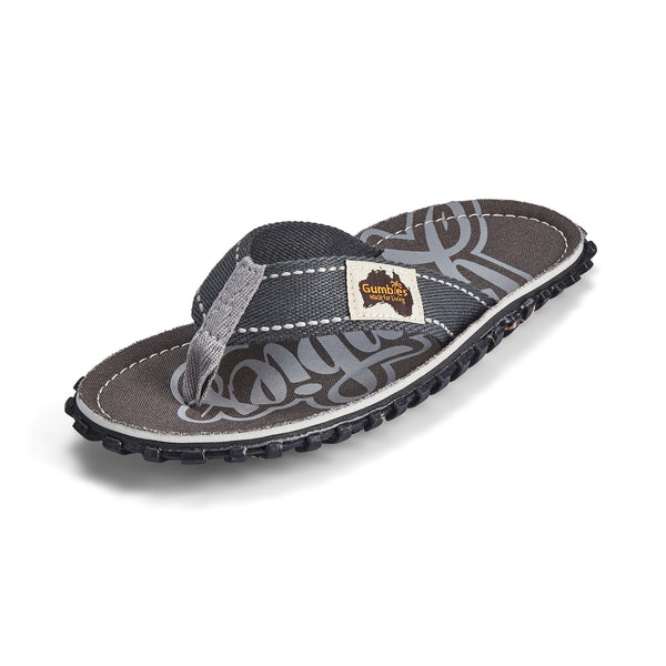 Gumbies Islander Flip-Flops - Men's - Cool Grey