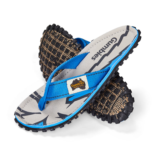 gumbies Islander Flip-Flops - Women's - Blue Palms