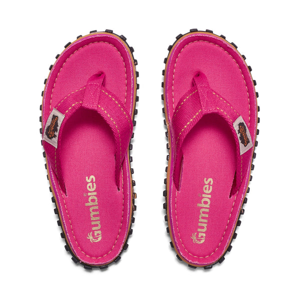 Gumbies Islander Flip-Flops - Women's - Classic Pink