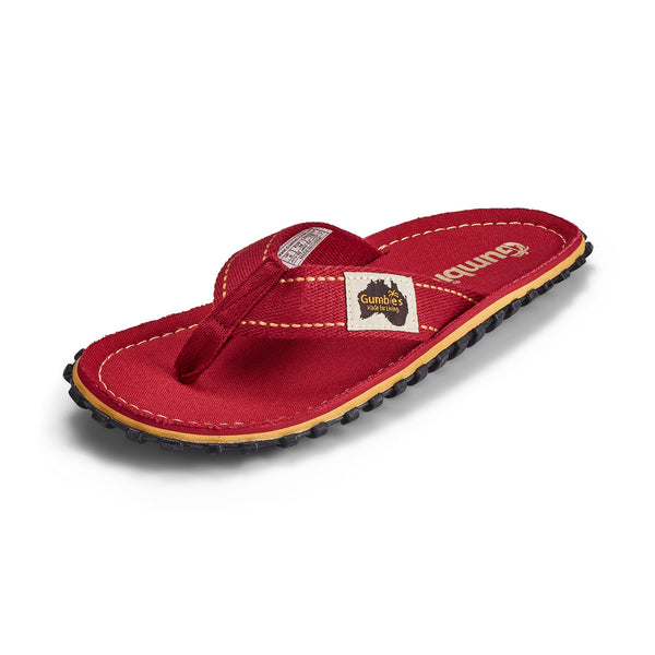 Gumbies Islander Flip-Flops - Women's - Classic Red
