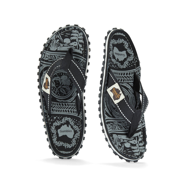 Gumbies Islander Flip-Flops - Women's - Midnight Black