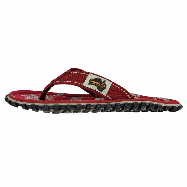 Gumbies Islander Flip-Flops - Women's - Pacific Red