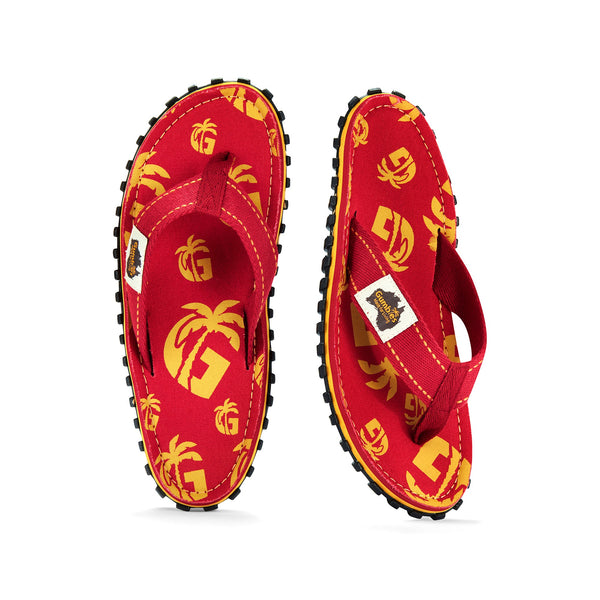 Gumbies Islander Flip-Flops - Women's - Red Muti G