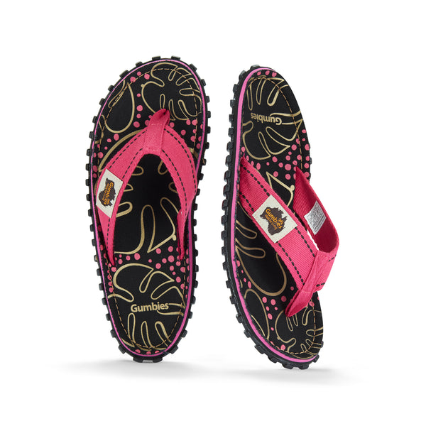 Gumbies Islander Flip-Flops - Women's - Tropical Black