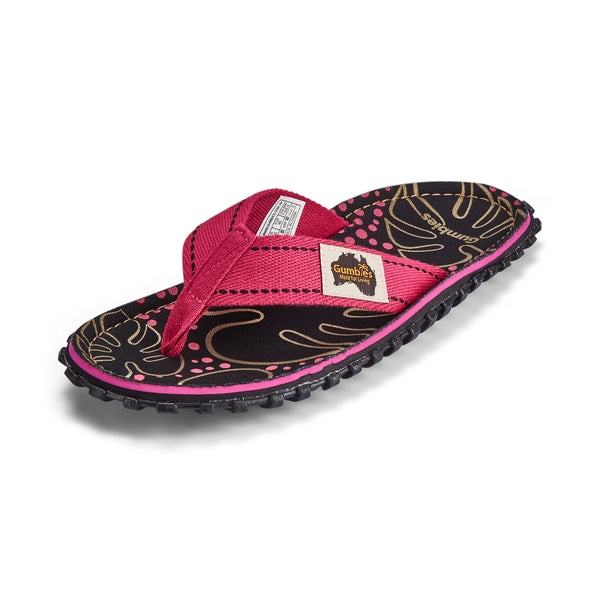 Gumbies Islander Flip-Flops - Women's - Tropical Black