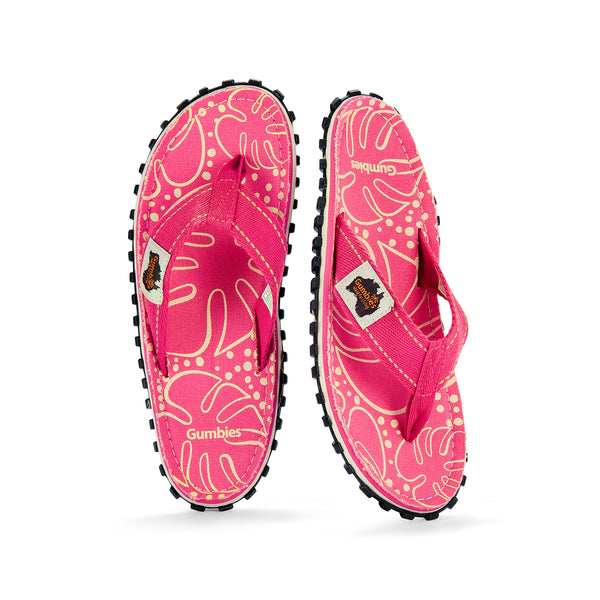 Gumbies Islander Flip-Flops - Women's - Tropical Pink