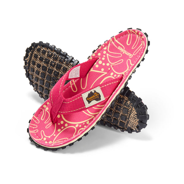 gumbies Islander Flip-Flops - Women's - Tropical Pink