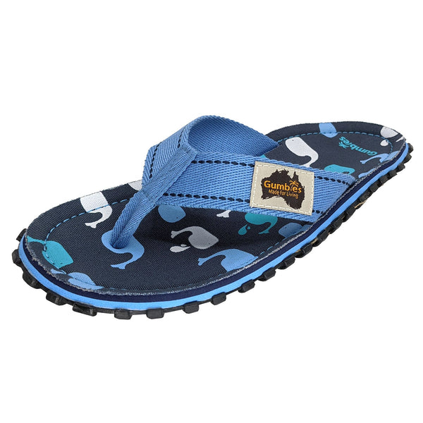 Gumbies Islander Flip-Flops - Women's - Whales