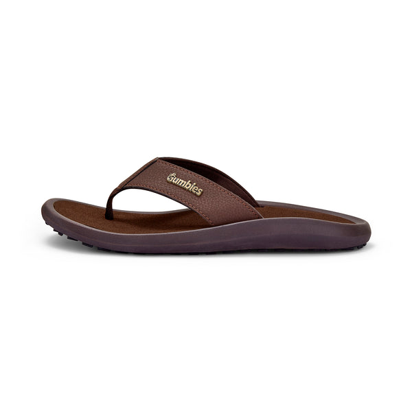 Gumbies Noosa Flip-Flops - Men's - Brown