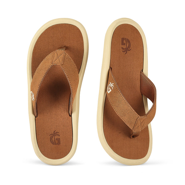 Gumbies Noosa Flip-Flops - Men's - Latte