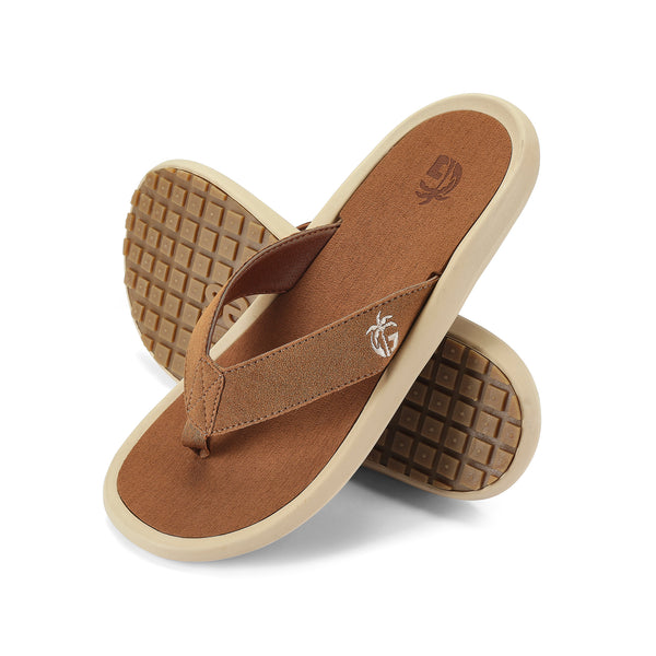gumbies Noosa Flip-Flops - Men's - Latte