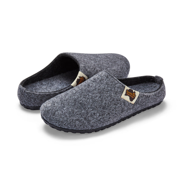 Gumbies Outback Slippers - Men's - Grey & Charcoal