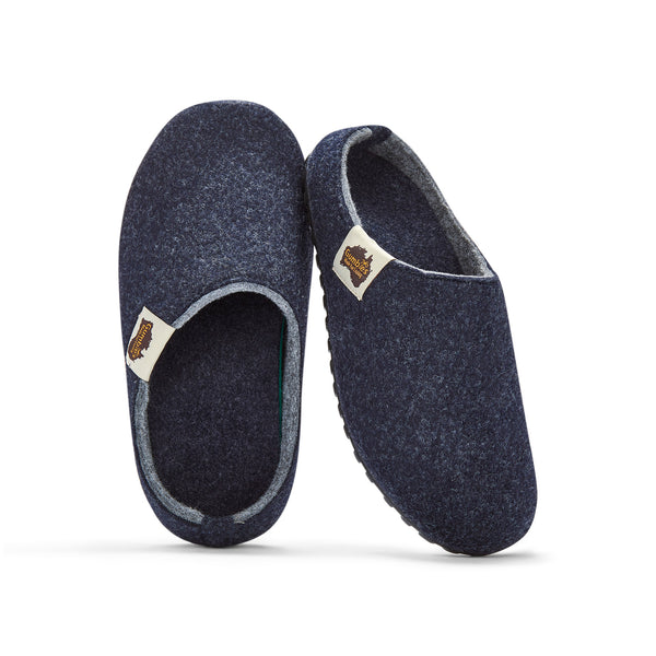 Gumbies Outback Slippers - Men's - Navy & Grey