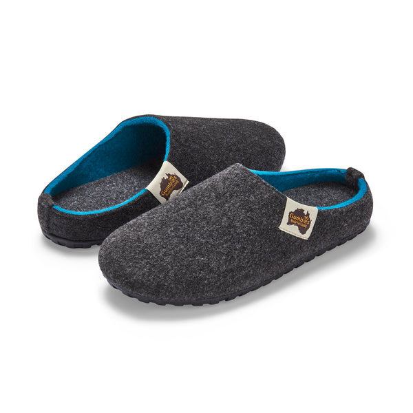 Gumbies Outback - Women's - Charcoal & Turquoise