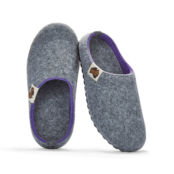 Gumbies Outback - Women's - Grey & Purple