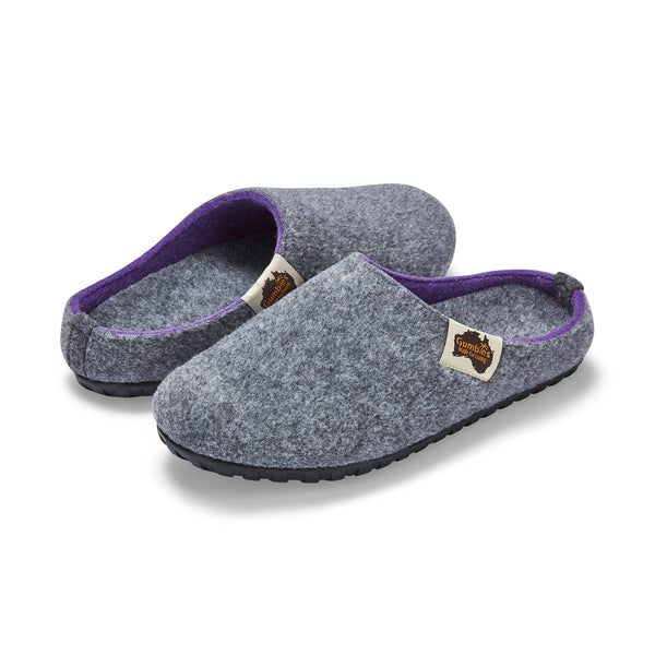 Gumbies Outback - Women's - Grey & Purple