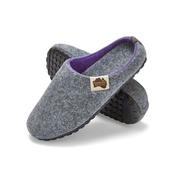 gumbies Outback - Women's - Grey & Purple
