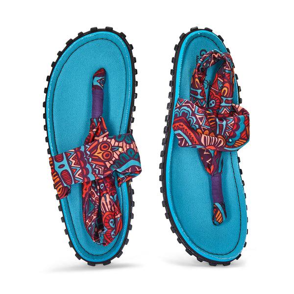 Gumbies Slingbacks - Women's - Turquoise Vintage