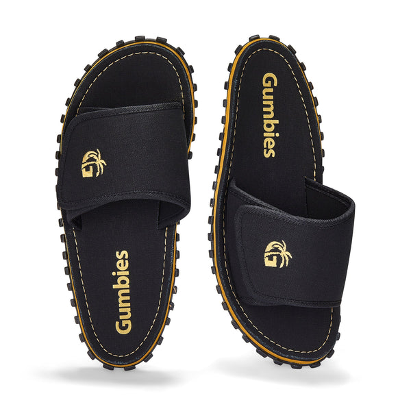 Gumbies Strider Sliders - Men's - Black