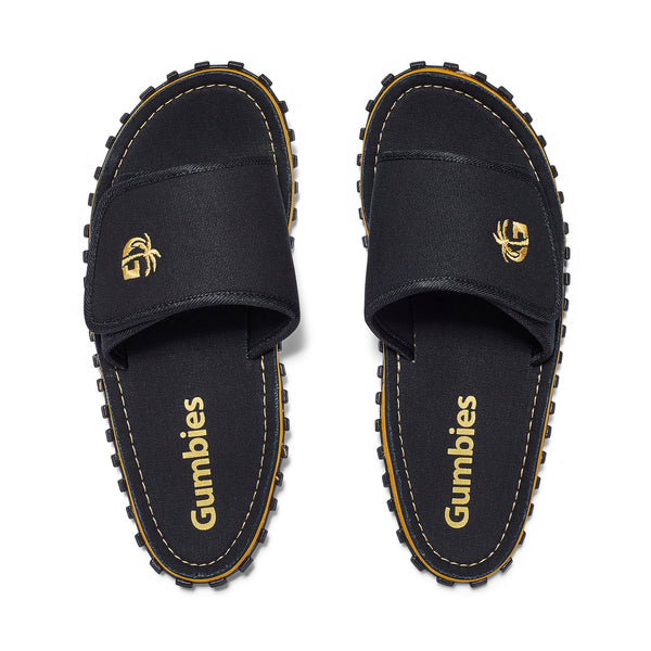 Gumbies Strider Sliders - Men's - Black
