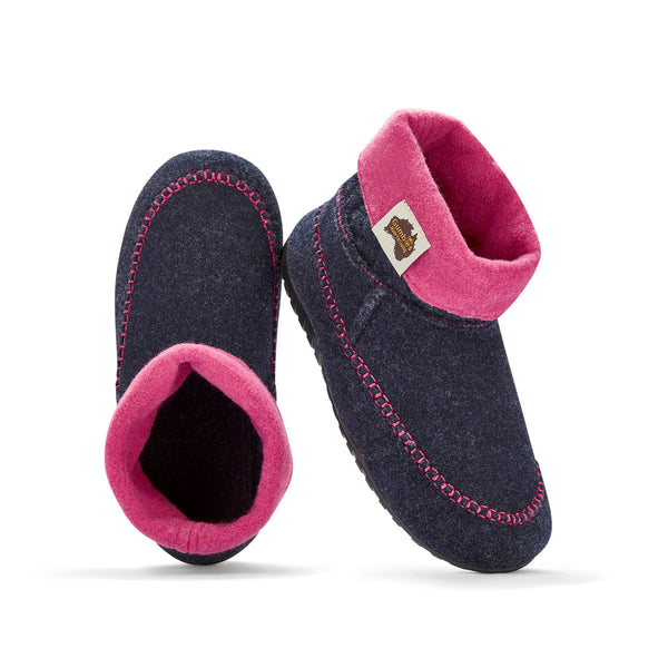 Gumbies Thredbo - Women's - Navy & Pink