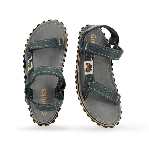 Gumbies Tracker Sandals - Men's - Grey