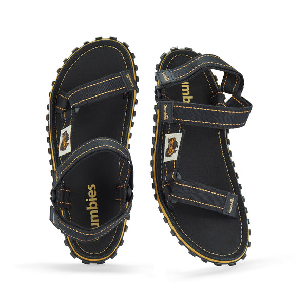 Gumbies Tracker Sandals - Women's - Black
