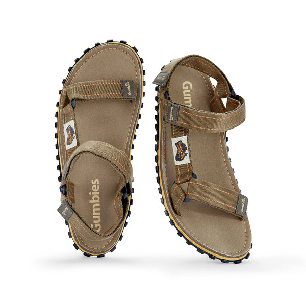 Gumbies Tracker Sandals - Women's - Khaki