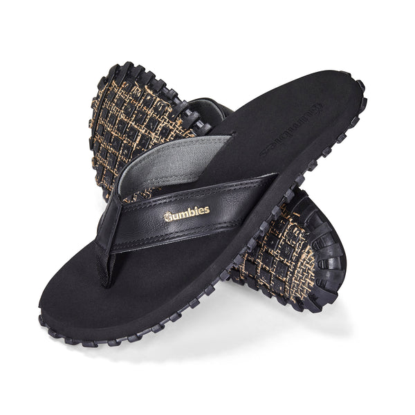 gumbies Vegovert Flip-Flops - Men's - Black