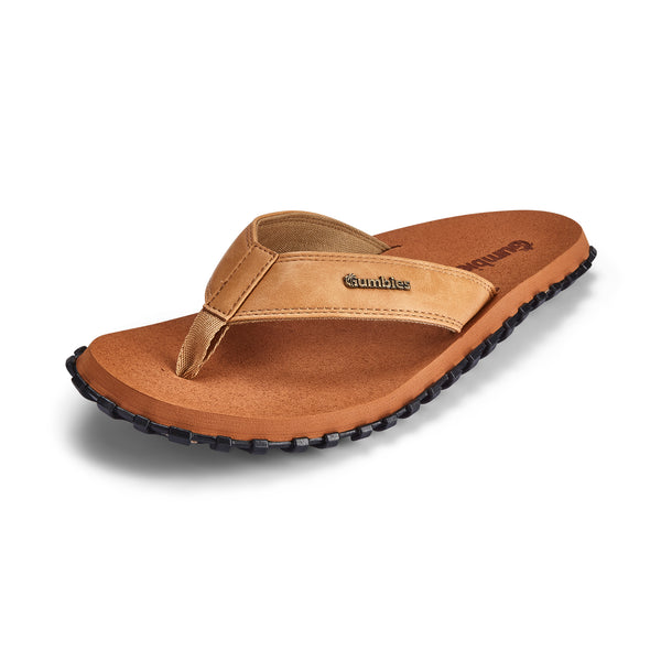 Gumbies Vegovert Flip-Flops - Men's - Tan