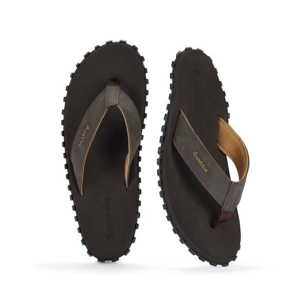 Gumbies Vegovert Flip-Flops - Women's - Brown