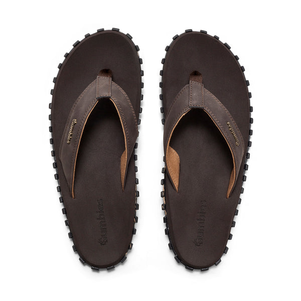 Gumbies Vegovert Flip-Flops - Women's - Brown
