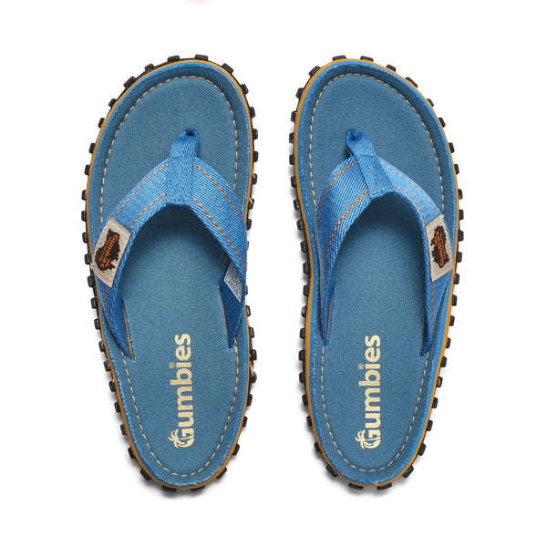 Gumbies Islander Flip-Flops - Women's - Classic Light Blue