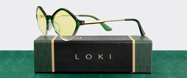 Gunnar Loki Asgard Edition Elite Gaming Glasses Emerald / Gold