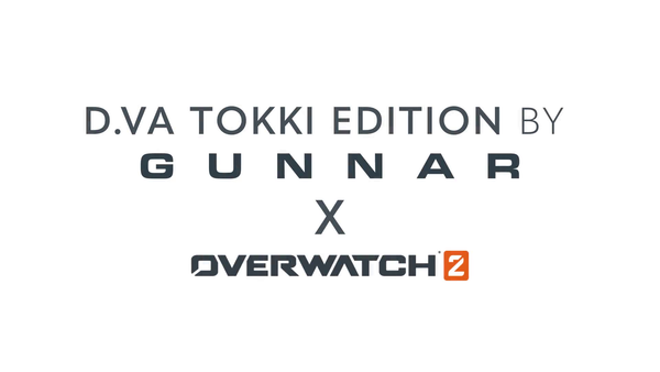 Gunnar Overwatch D.Va Tokki Edition Elite Gaming Glasses Spark Crystal