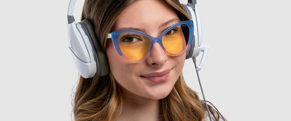 Gunnar Overwatch D.Va Tokki Edition Elite Gaming Glasses Spark Crystal