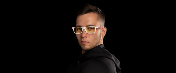 Gunnar Vertex Collection For St. Jude Elite Gaming Glasses Red/White