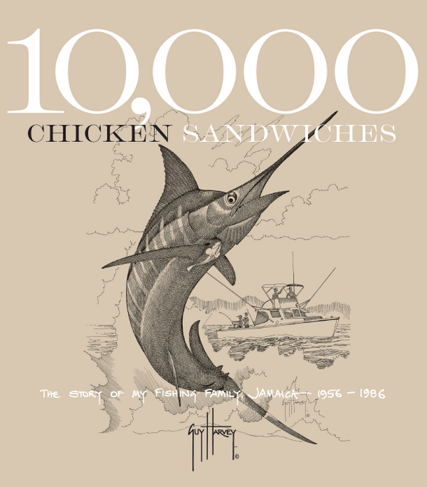 guy harvey 10 000 Chicken Sandwiches Book