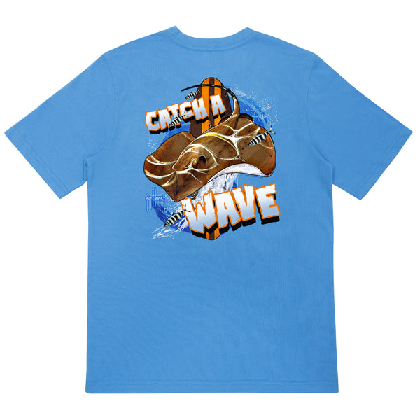 guy harvey Kids Wave Catcher Short Sleeve T-Shirt