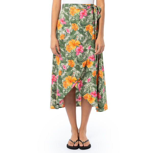Guy Harvey Ladies Hibiscus Garden Wrap Skirt