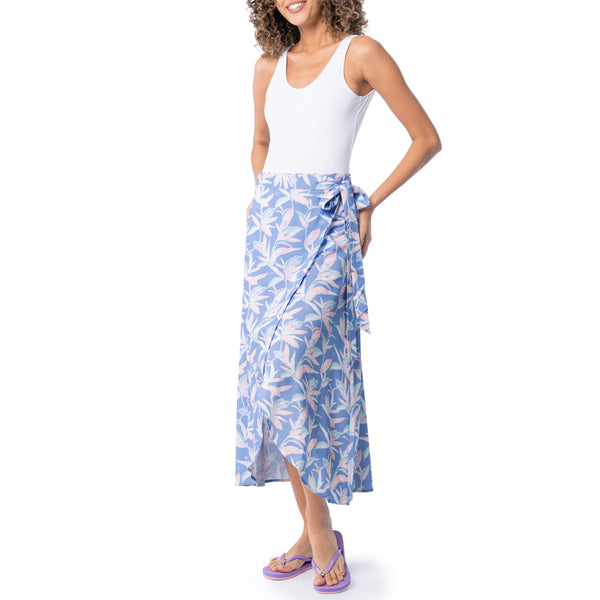 guy harvey Ladies Indigo Wrap Skirt