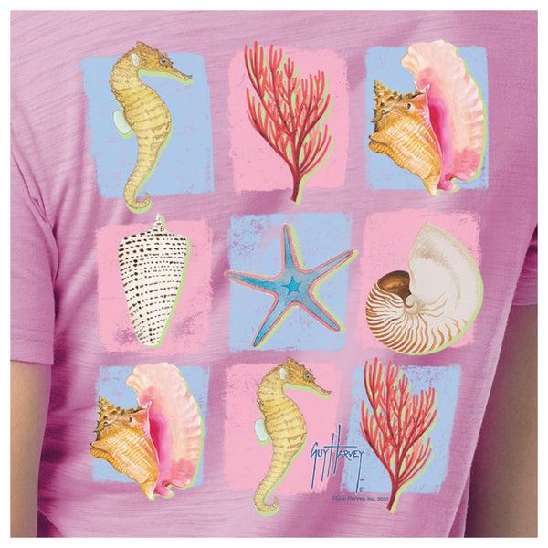 Guy Harvey Ladies Sea Species Relaxed V-Neck Top