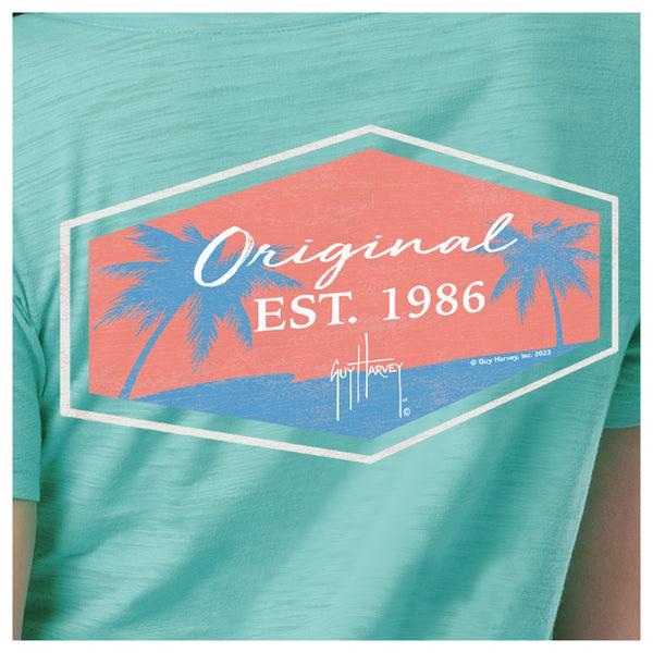 Guy Harvey Ladies Vintage GH Relaxed V-Neck Top