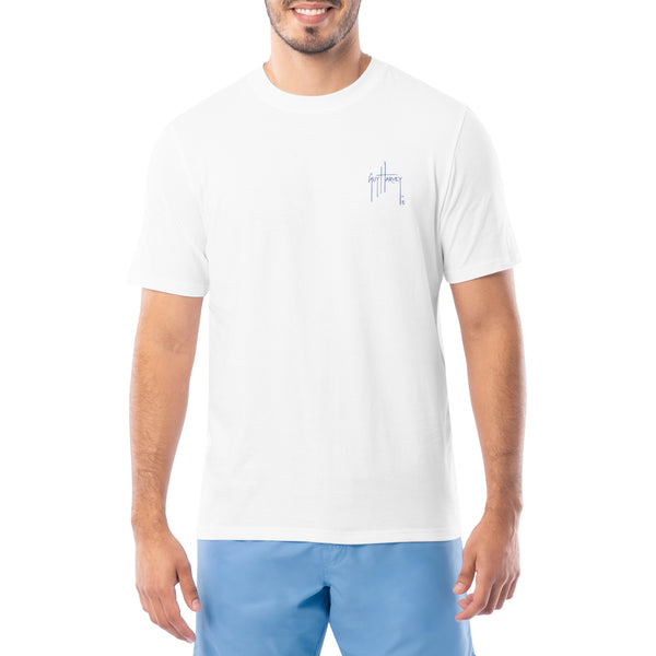 Guy Harvey Men's Collage Short Sleeve T-Shirt