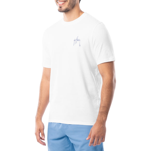 Guy Harvey Men's Collage Short Sleeve T-Shirt