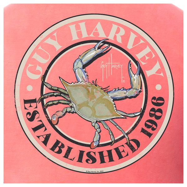 Guy Harvey Men's Crab Fest Short Sleeve T-Shirt