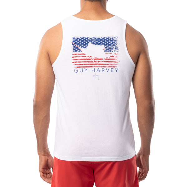 guy harvey Men's Glory Sail Tank Top