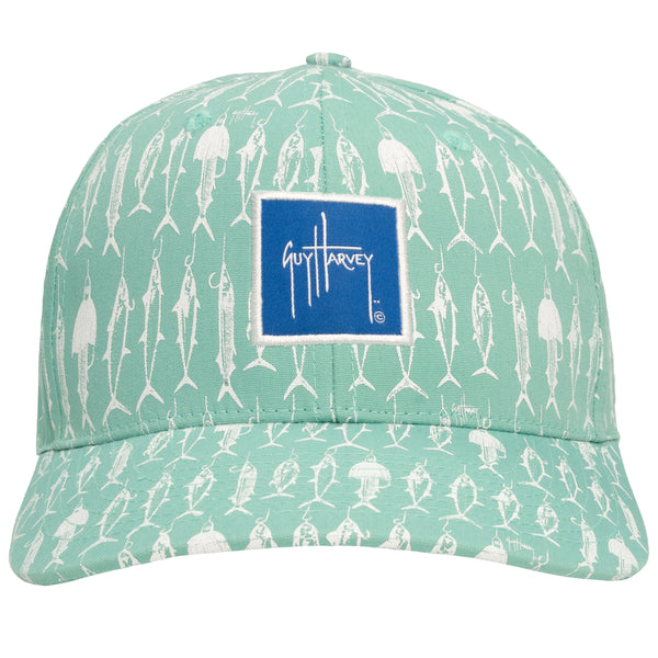 Guy Harvey Men's Green Allure Snapback