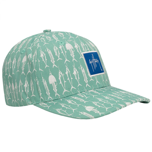 guy harvey Men's Green Allure Snapback