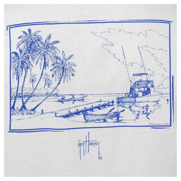 Guy Harvey Men's Harvest Gray Short Sleeve T-Shirt